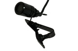 Tetra-Teknica Essentials Series Lavalier Lapel Clip-on Omni-directional Microphone, Color Black