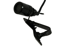 Tetra-Teknica Essentials Series Lavalier Lapel Clip-on Omni-directional Microphone, Color Black