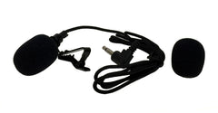 Tetra-Teknica Essentials Series Lavalier Lapel Clip-on Omni-directional Microphone, Color Black