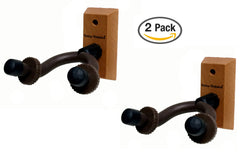 Tetra-Teknica Essentials Series EGH-01NW-2P Hardwood Home & Studio Guitar Hanger, 2 Pack