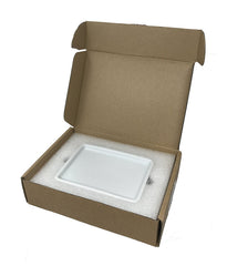 Tetra-Teknica Less is More Series SD-2P Porcelain Soap Dish, Color White, 2 per Pack