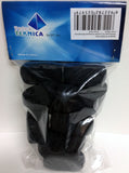 Tetra-Teknica XFFZDP-BLK Lapel & Headset Microphone Windscreen, Color Black, One Dozen Pack