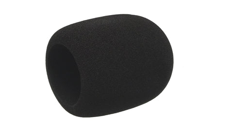 Tetra-Teknica Extra Extra Large Foam Windscreen for MXL GENESIS, Audio Technica, and Other Large Microphones , Color Black