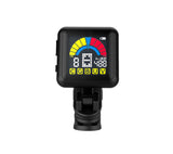 Tetra-Teknica Essential Series EGT-08 Color Display Clip-on Tuner for Chromatic, Guitar, Bass, Ukulele, Violin