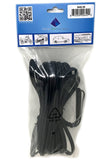 Tetra-Teknica MotoBasic Series SAE-25 12V SAE 2 Pin Quick Disconnect Extension Cable with dust cover, 25 Feet, 16 Gauge