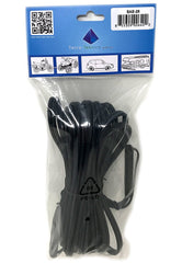 Tetra-Teknica MotoBasic Series SAE-25 12V SAE 2 Pin Quick Disconnect Extension Cable with dust cover, 25 Feet, 16 Gauge